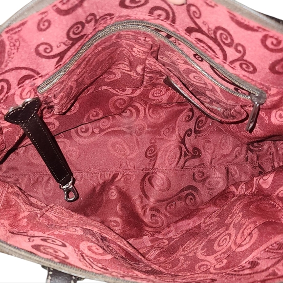 Vintage Brighton Croco Dome Handbag - Picture 4 of 14